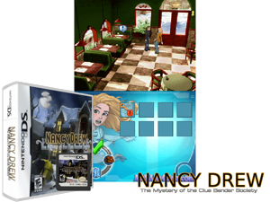 Nancy Drew - The Mystery of the Clue Bender Society (Europe) (En,Fr,De) Cover